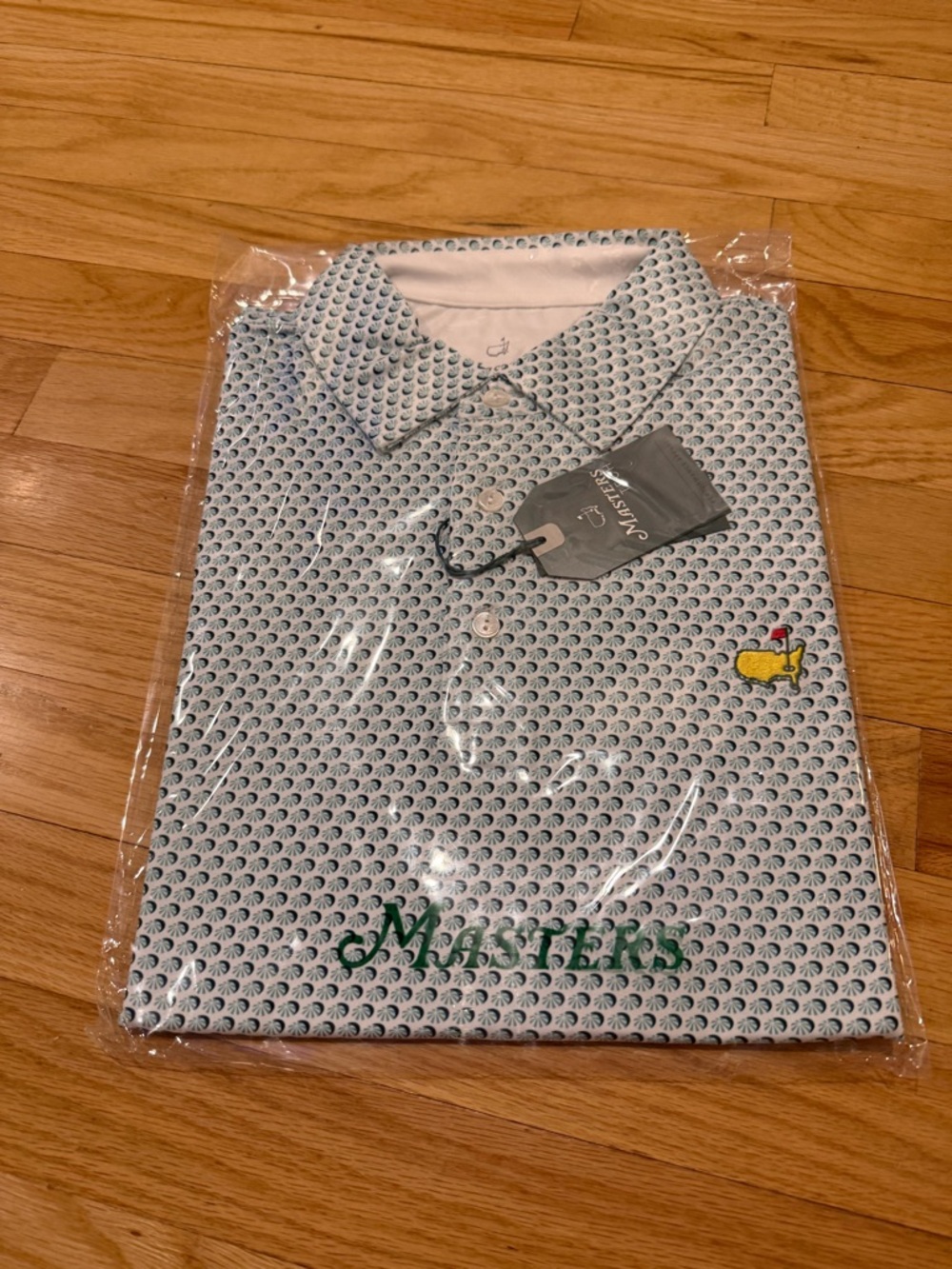 2026 Masters Golf Polo Shirt Men, Augusta National Masters Tech, Large, New